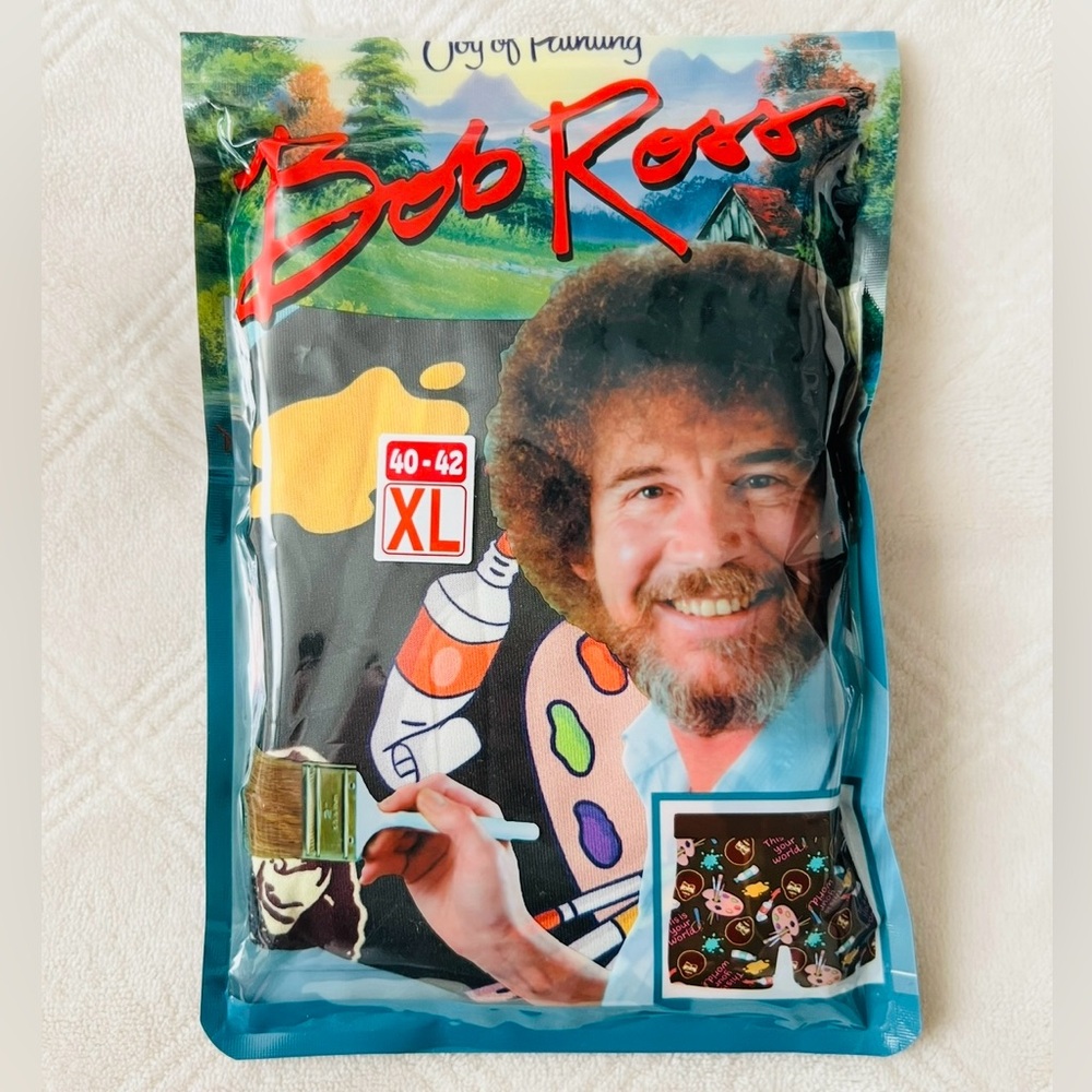 BOB ROSS men’s boxer briefs size XL NEW
